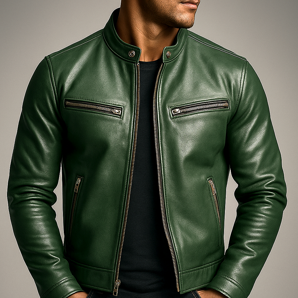 Guido | Chaqueta de Piel Vintage