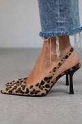 Avery™ Tacones D’Orsay Leopardo – Elegancia audaz en estampado de leopardo