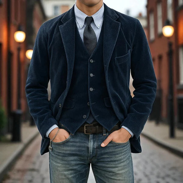 Tommy™ | Completo 2 piezas: Blazer y chaleco