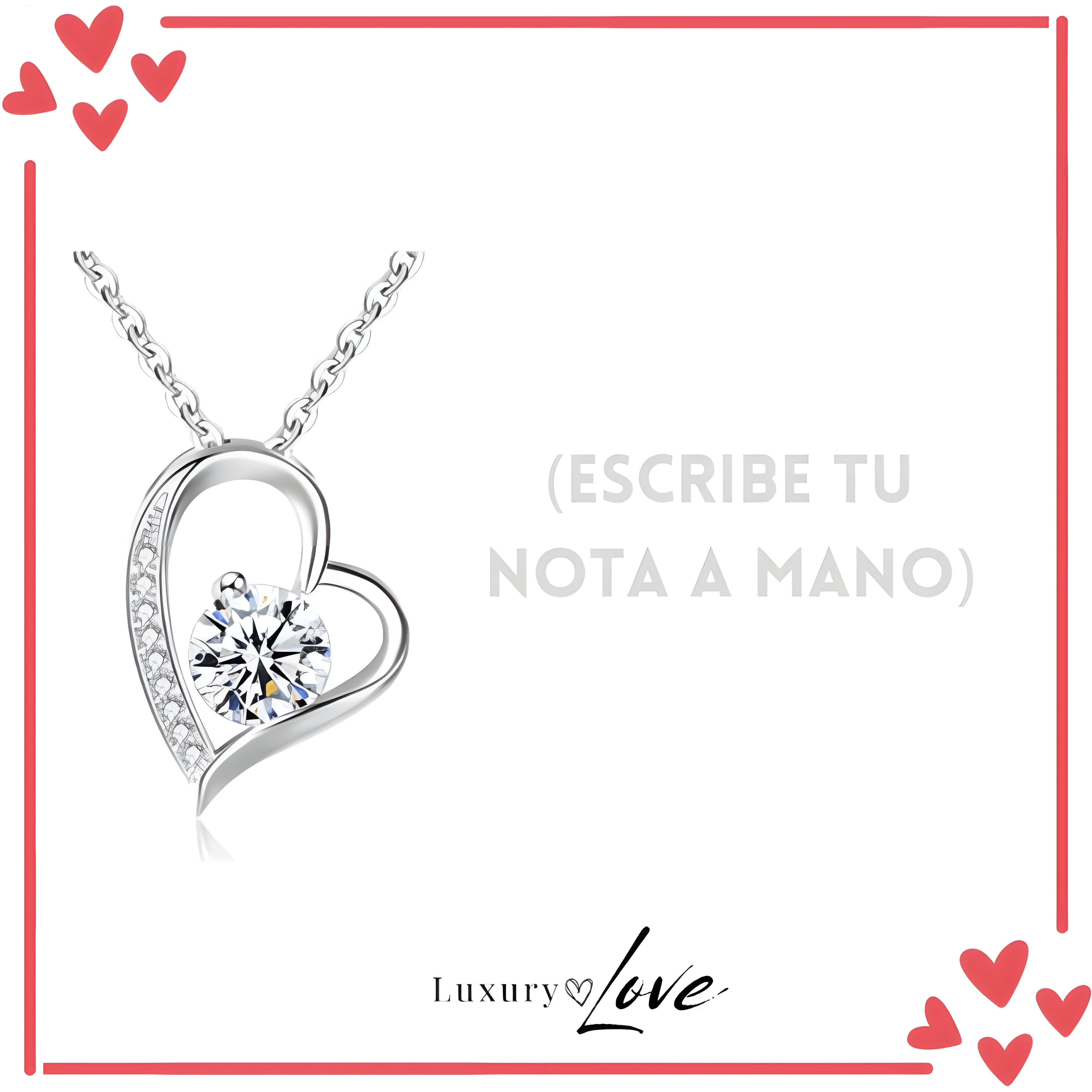 Collar Amor-Eterno™ para mi Amor (con carta especial)