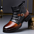 Montmartre | Botas bicolor con hebilla