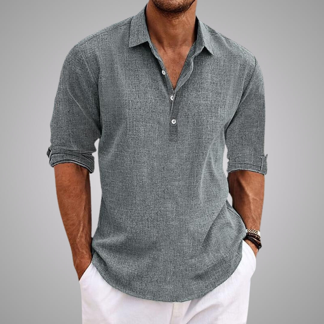 DELACROIX | Camisa casual chic – Oferta 1+1 gratis