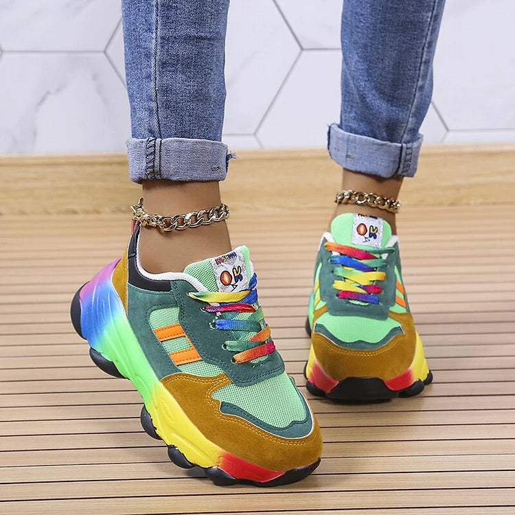Isolina | Zapatillas de colores confort