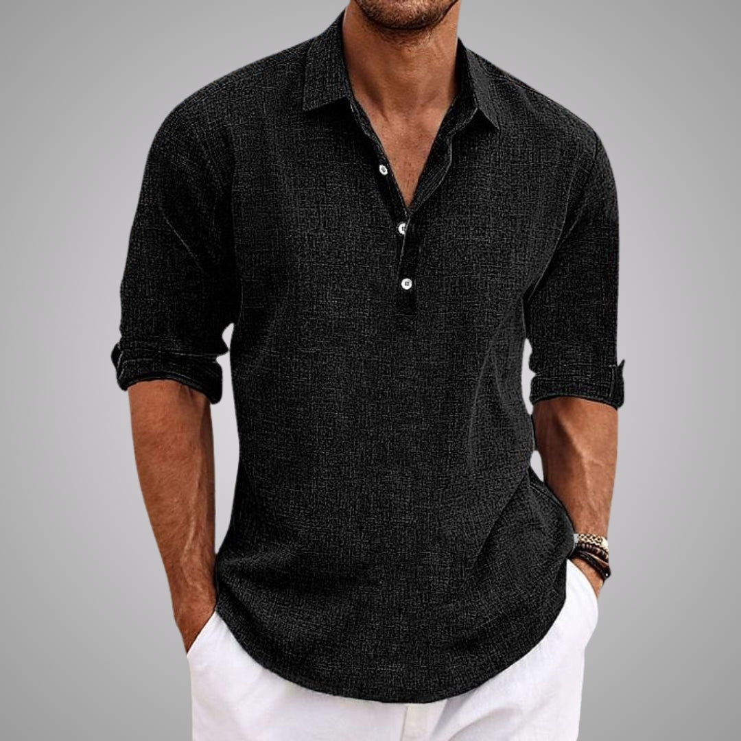 DELACROIX | Camisa casual chic – Oferta 1+1 gratis