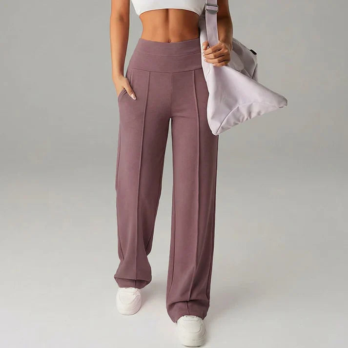 Alba – Pantalón recto de corte amplio