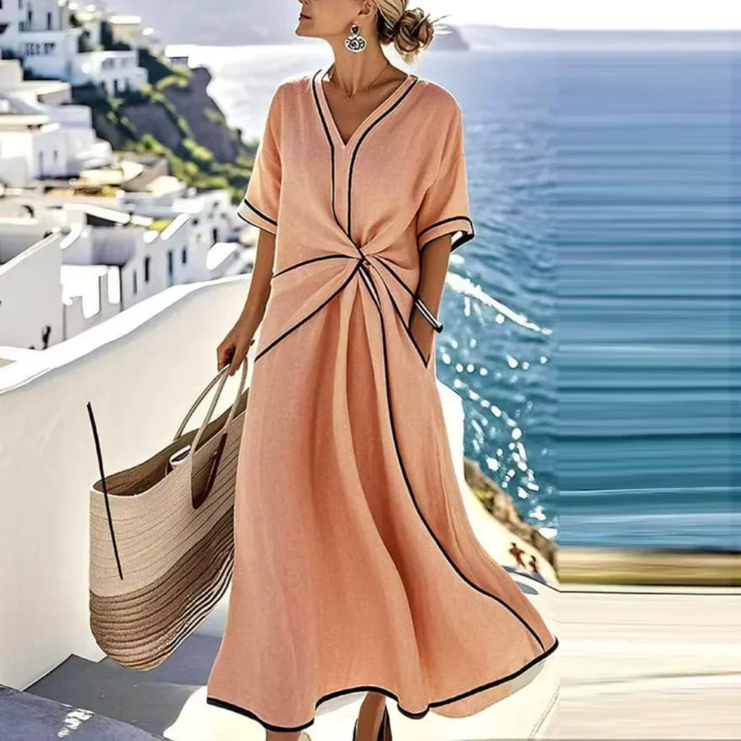 Ananya™ Vestido elegante favorecedor