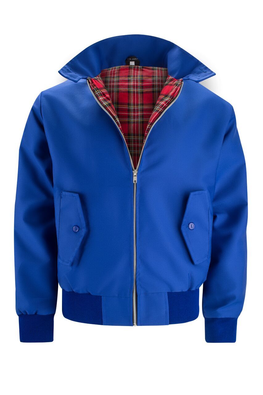 Harryson | Chaqueta Harrington con Forro de Tartán
