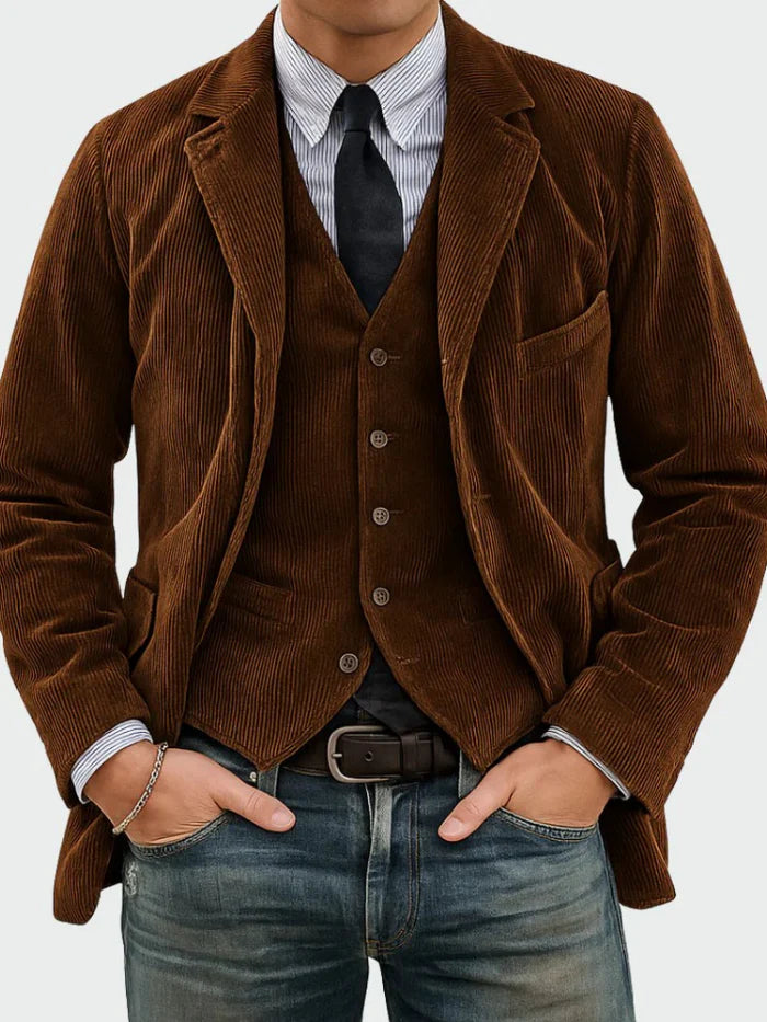 Tommy™ | Completo 2 piezas: Blazer y chaleco