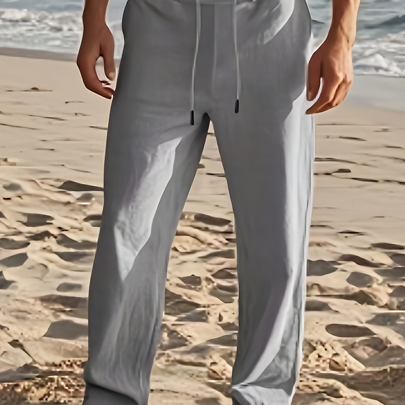 LAURENT MONACO | PANTALÓN DE LINO PARA HOMBRES