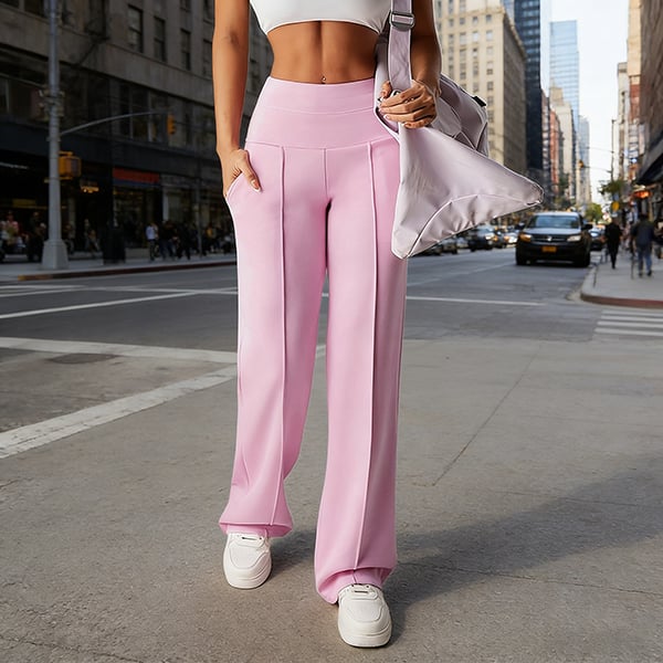 Alba – Pantalón recto de corte amplio