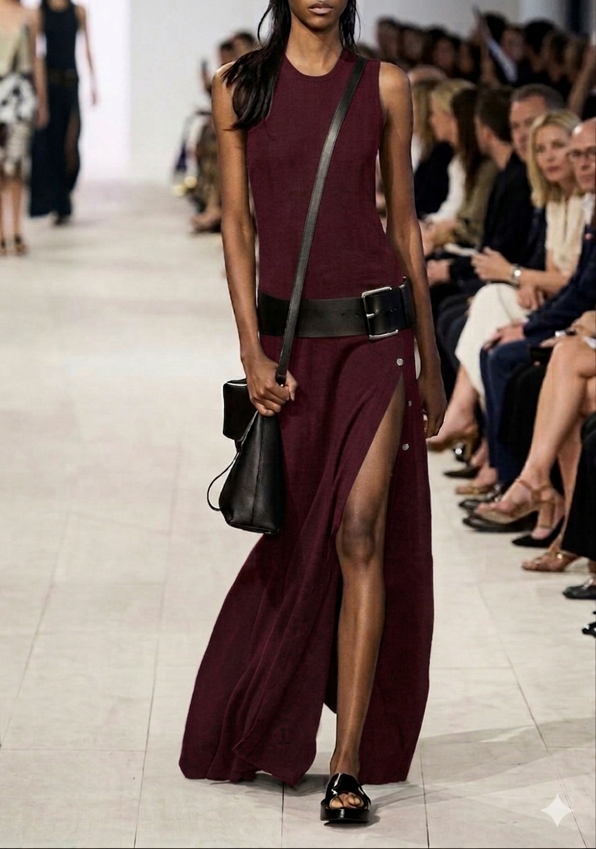 Vestido Cinturón + cintura