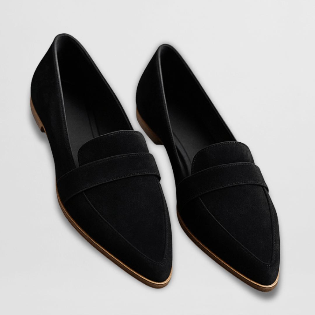 Helen - Mocasines de gamuza suave
