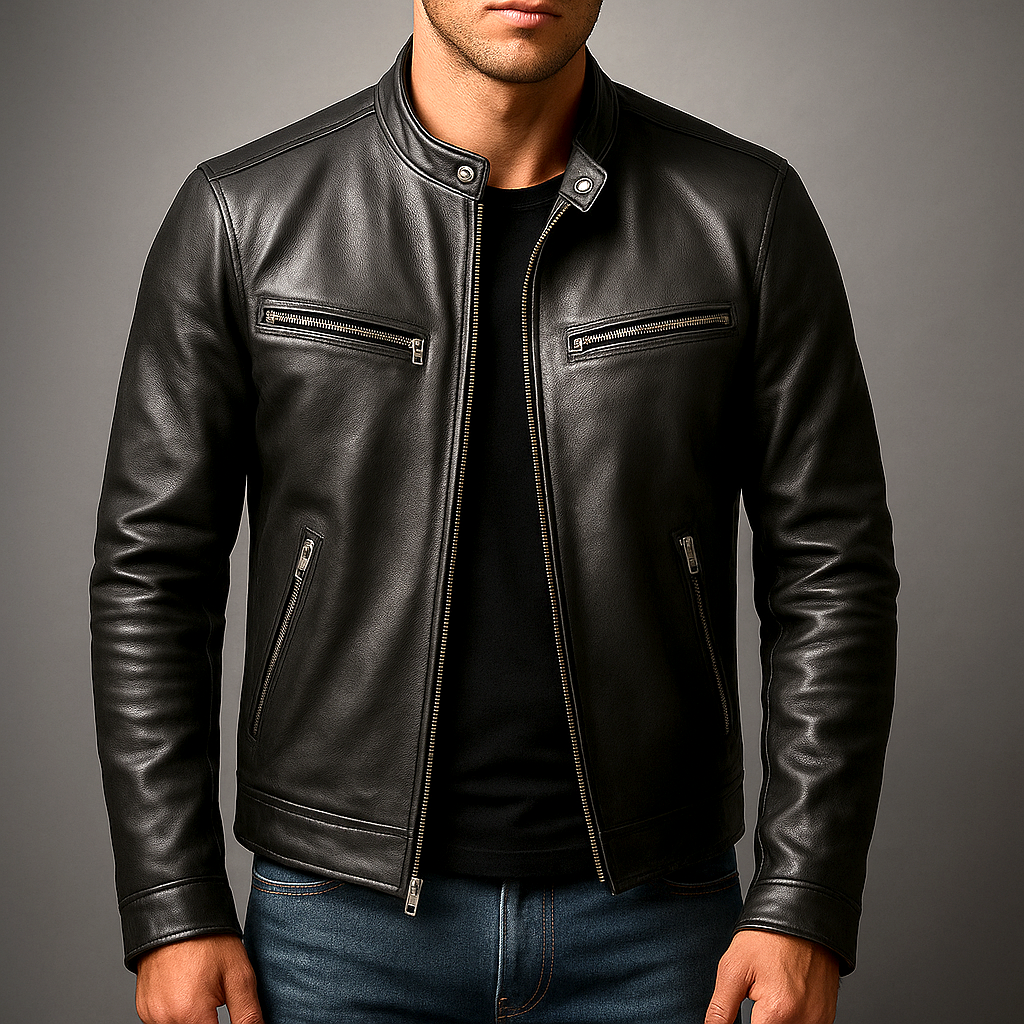 Guido | Chaqueta de Piel Vintage