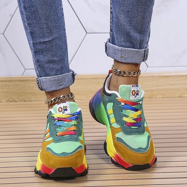 Isolina | Zapatillas de colores confort