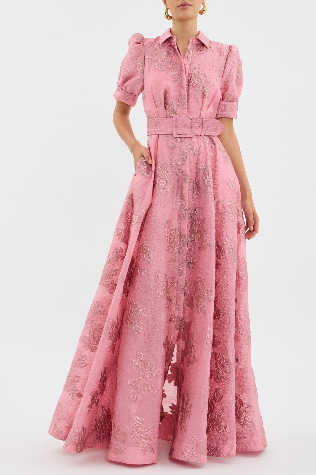 Vestido corto Anabella de mangas abullonadas - Coqueto, chic y sin esfuerzo
