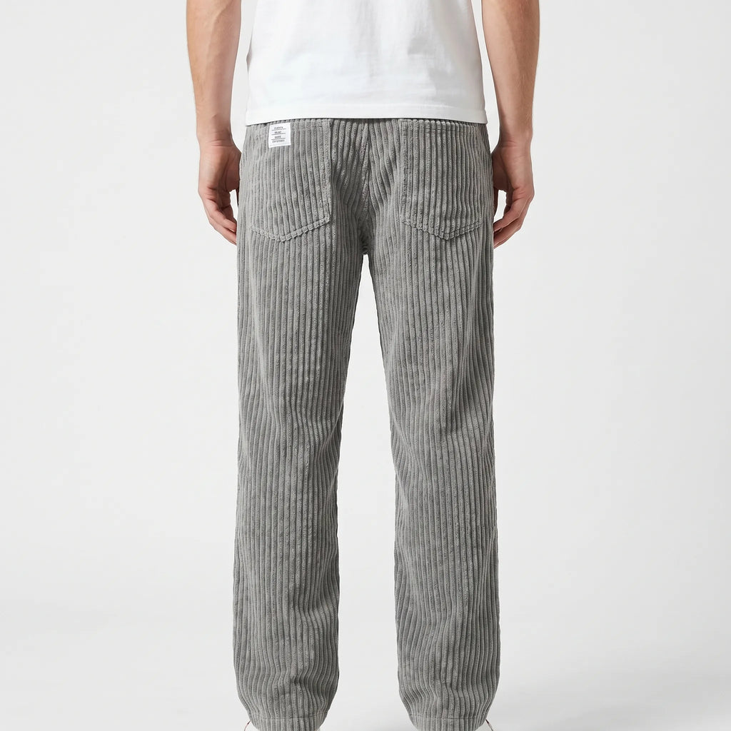 Adriano - Pantalones de Terciopelo Acanalado