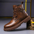 Ménilmontant | Botas con cordones y hebillas