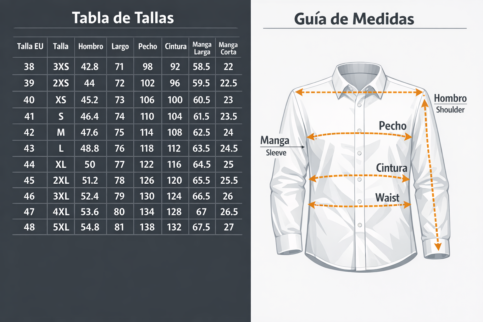 LA CAMISA EJECUTIVA FLEX