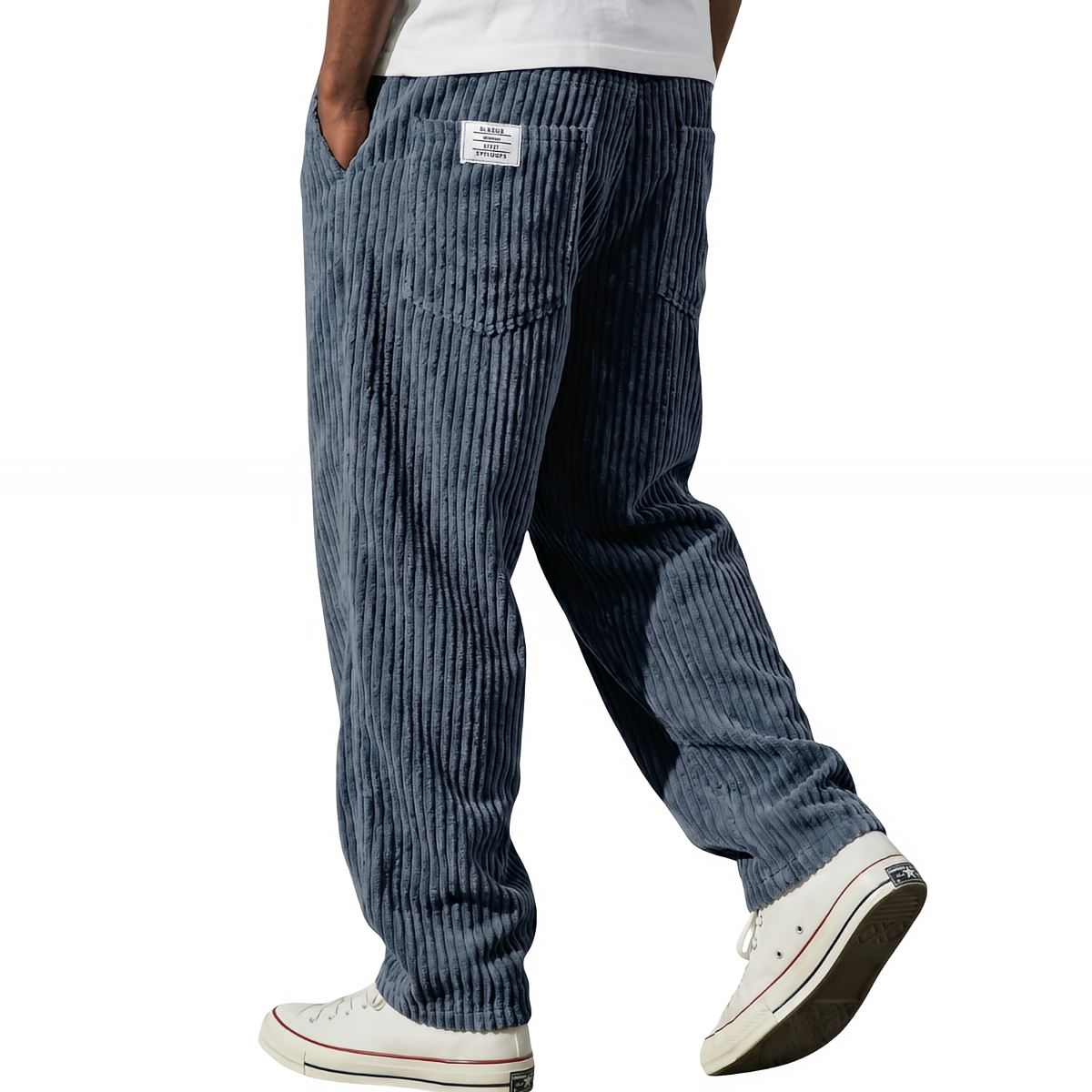 Cazel | Pantalón de pana para hombre con cintura elástica