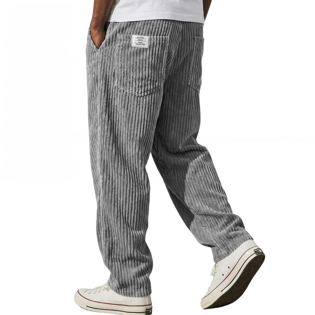 Cazel | Pantalón de pana para hombre con cintura elástica