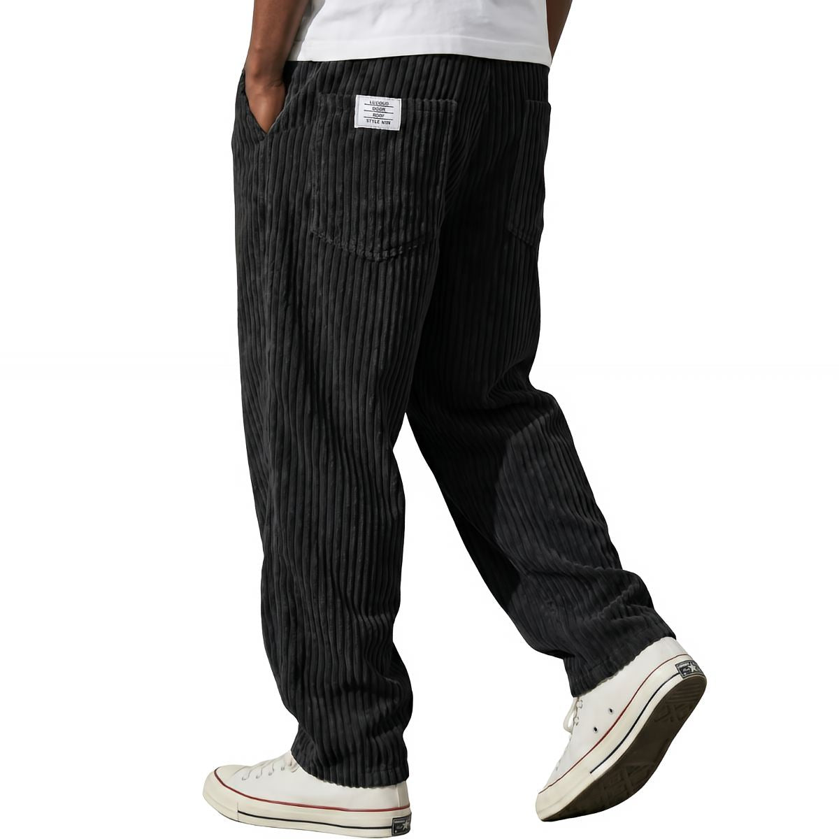 Cazel | Pantalón de pana para hombre con cintura elástica
