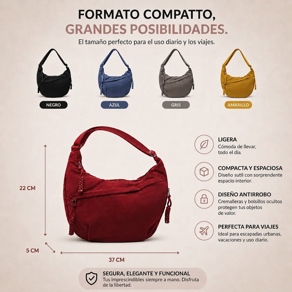 Luce | Bolso de hombro ocre