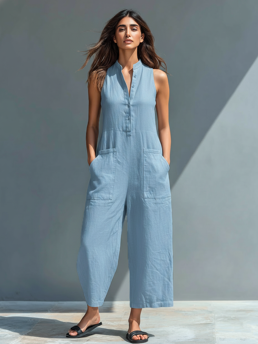 Vittoria | Mono minimalista de lino