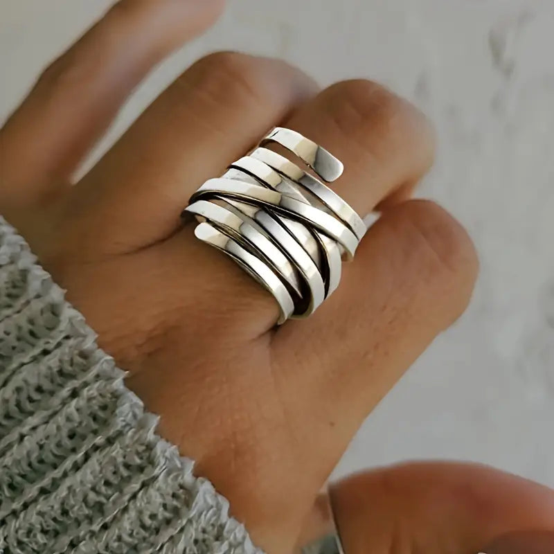 Teresa - Anillo de Plata Vintage Elegante