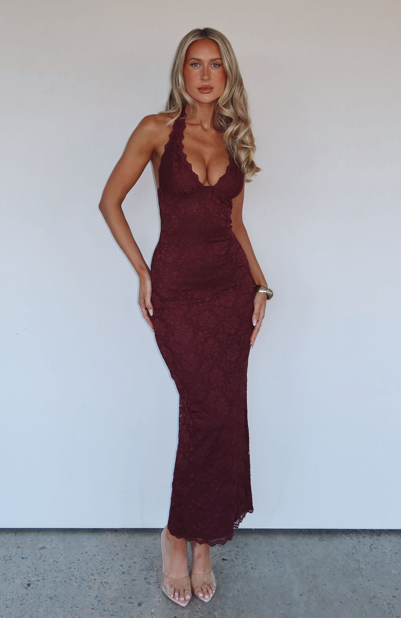 MITA | Lace Me Maxi Dress