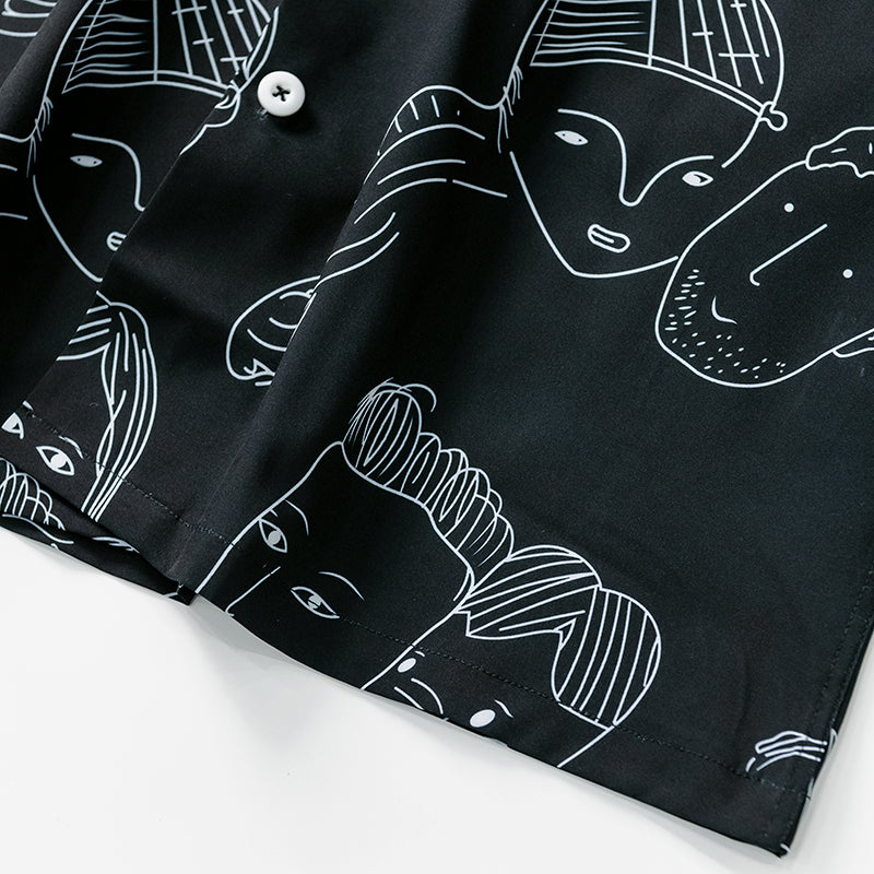 LAURENT MONACO | CAMISA CUBANA DE VERANO PARA HOMBRES