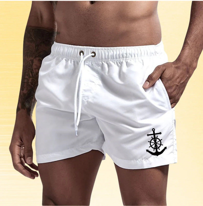 Cazel | Pantalón corto de baño marino elegante