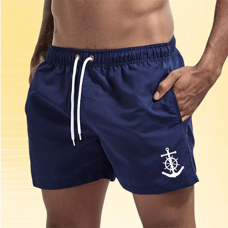 Cazel | Pantalón corto de baño marino elegante