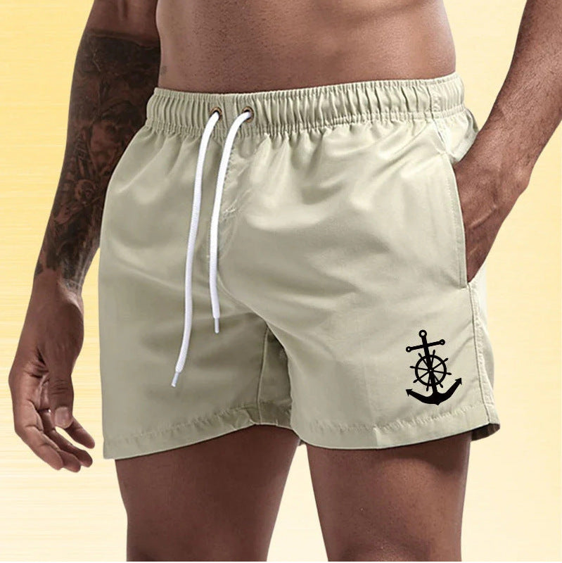 Cazel | Pantalón corto de baño marino elegante