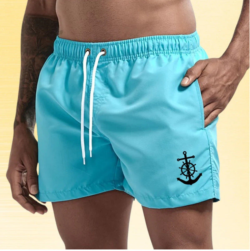 Cazel | Pantalón corto de baño marino elegante
