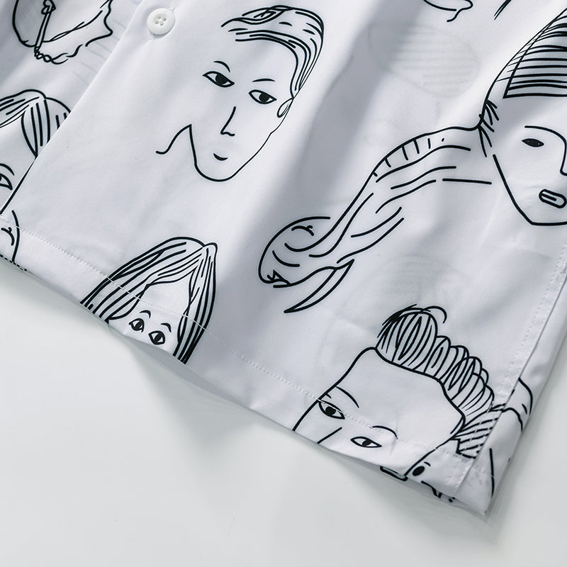LAURENT MONACO | CAMISA CUBANA DE VERANO PARA HOMBRES