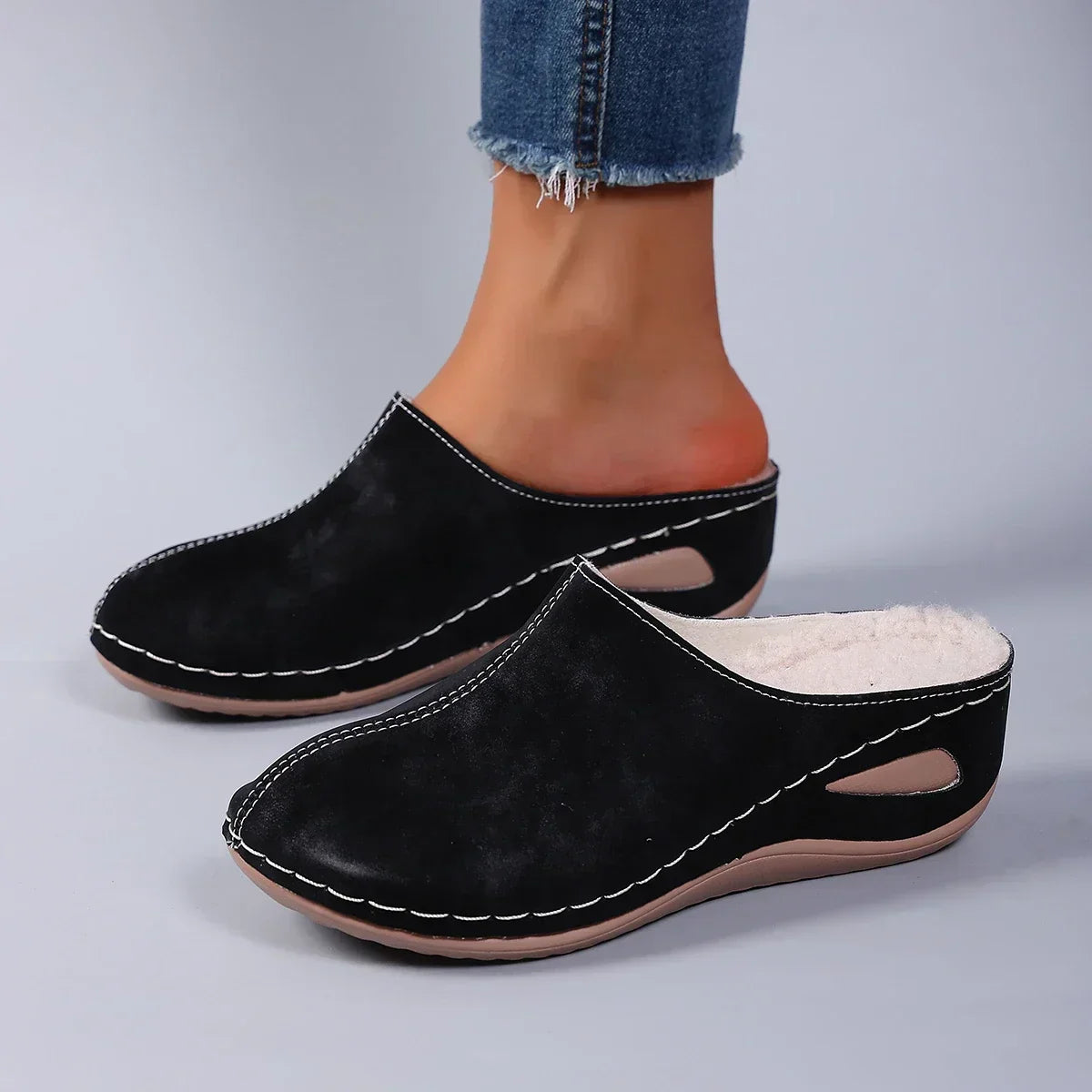 Zapatillas ortopédicas – Comodidad diaria definitiva y un estilo para el hogar atemporal (Solo hoy 2ª Unidad al 50%)