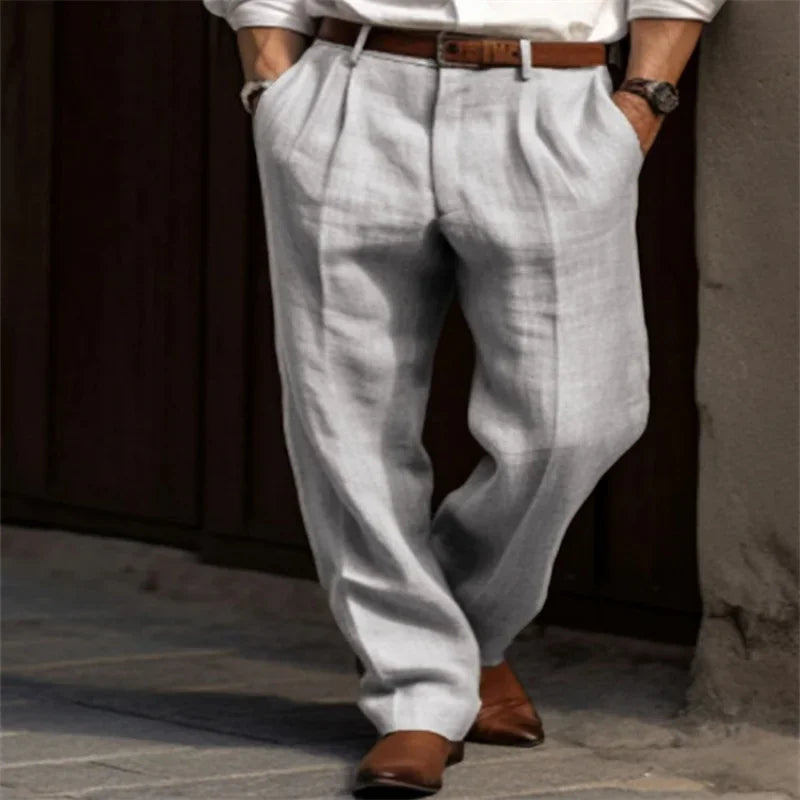 Corsaro - Pantalones Sartoriales en Lino