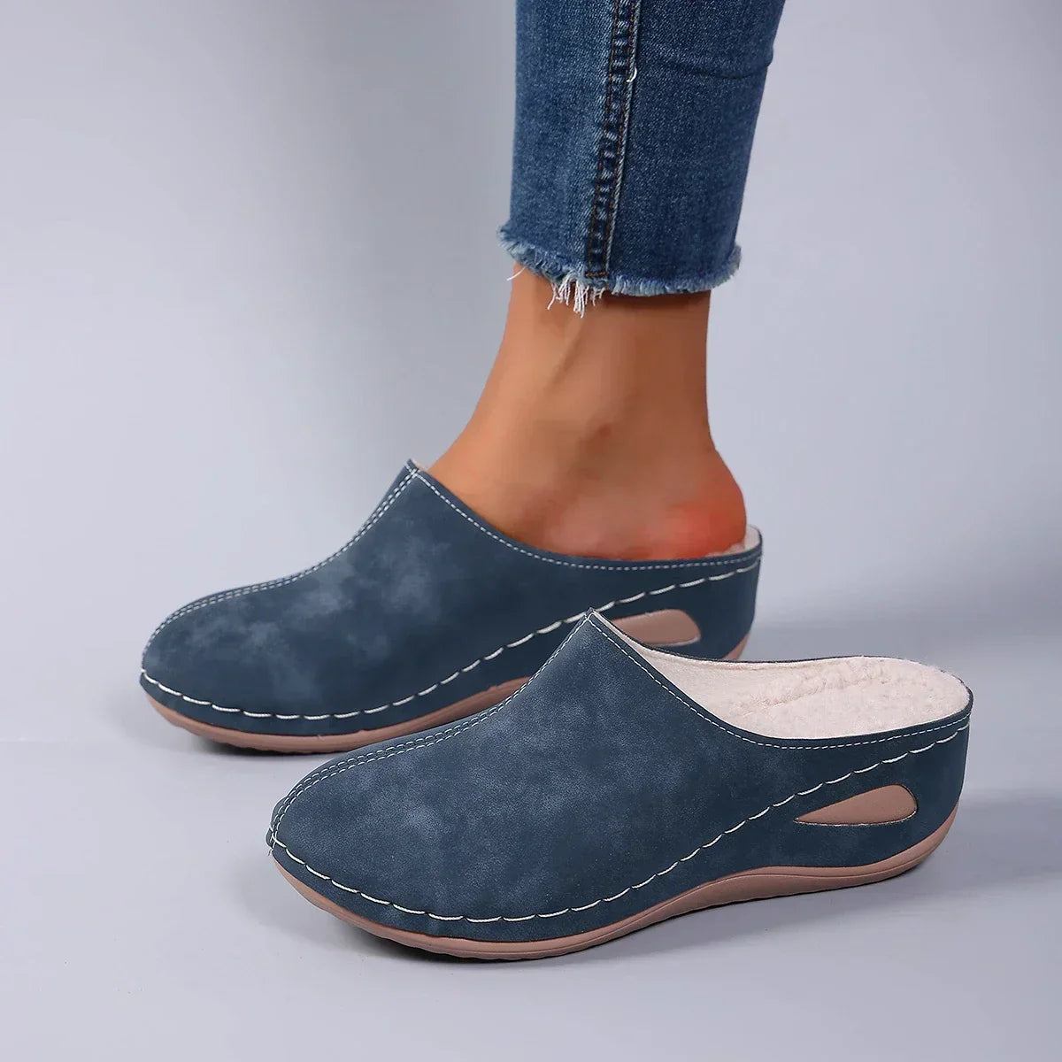 Zapatillas ortopédicas – Comodidad diaria definitiva y un estilo para el hogar atemporal (Solo hoy 2ª Unidad al 50%)