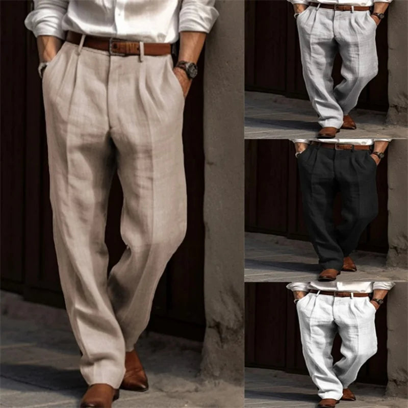 Corsaro - Pantalones Sartoriales en Lino