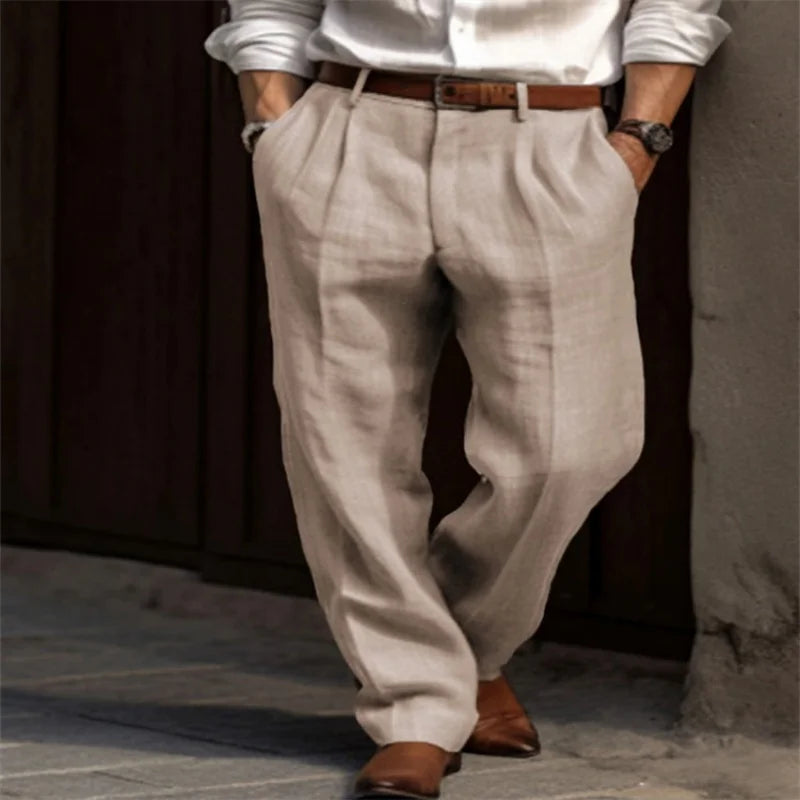 Corsaro - Pantalones Sartoriales en Lino