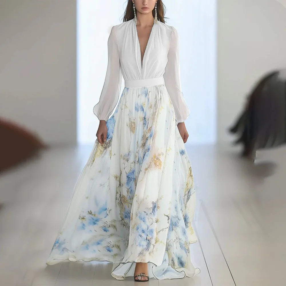 Harper™ | Vestido maxi floral