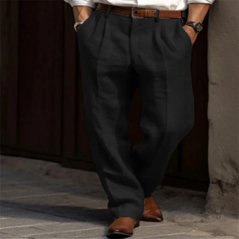 Corsaro - Pantalones Sartoriales en Lino