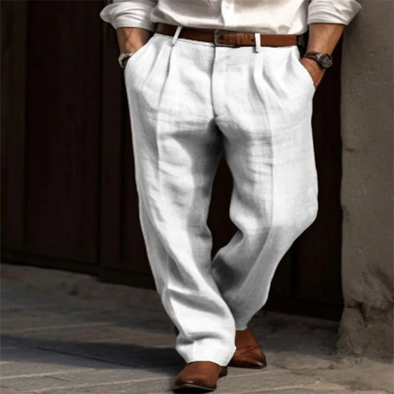 Corsaro - Pantalones Sartoriales en Lino