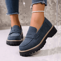 Elsa | Mocasines con Plataforma de Estilo College