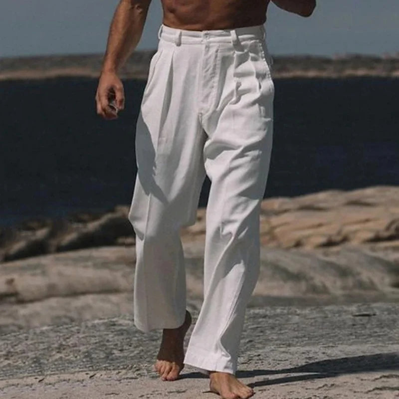 Corsaro - Pantalones Sartoriales en Lino