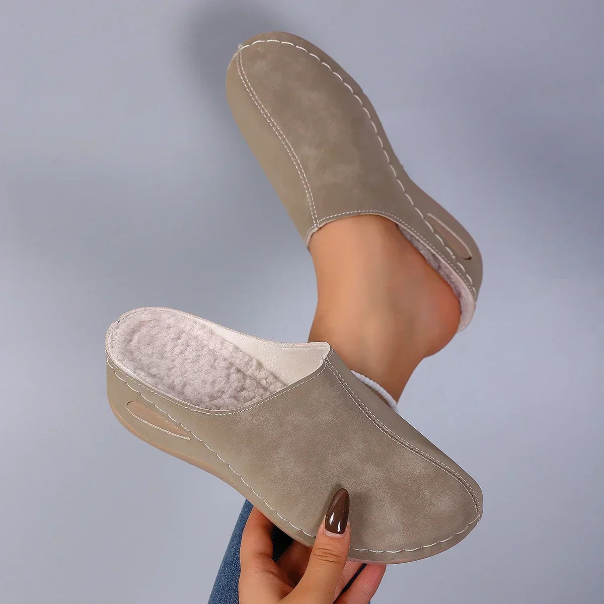 Zapatillas ortopédicas – Comodidad diaria definitiva y un estilo para el hogar atemporal (Solo hoy 2ª Unidad al 50%)