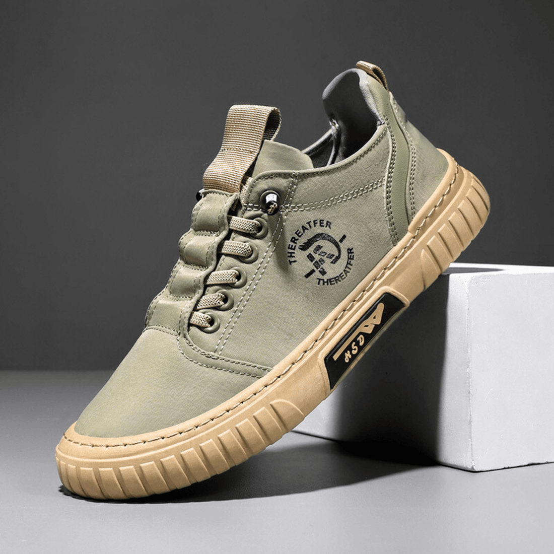 Rahal - Sneakers de ante con cordones