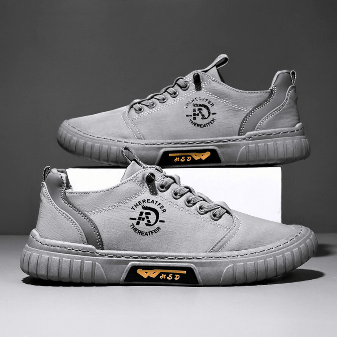 Rahal - Sneakers de ante con cordones