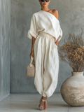 Mila™ | Conjunto de 2 piezas off-shoulder