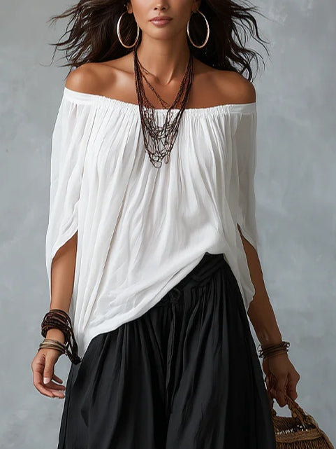 Tiziana | Conjunto boho con pantalón globo